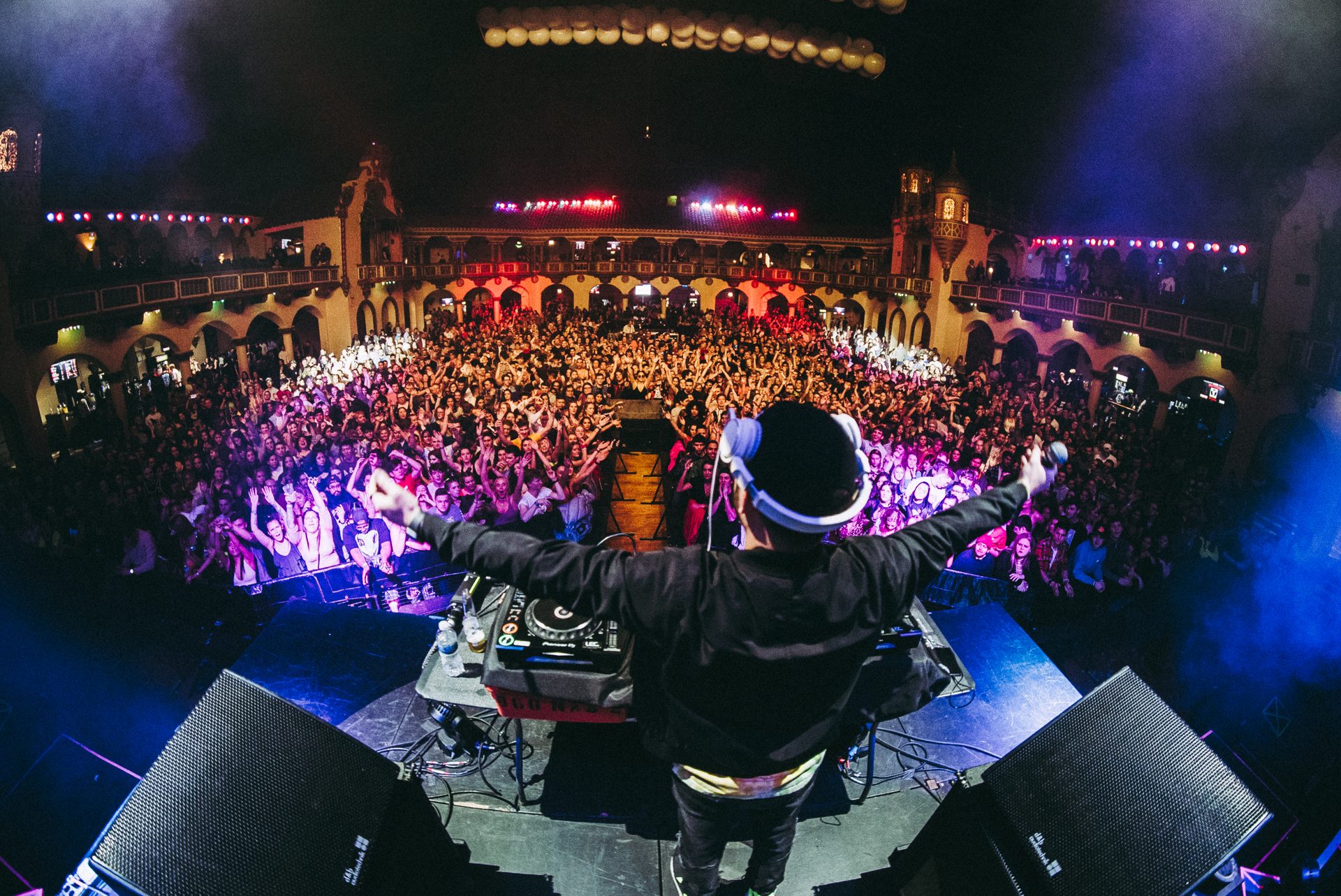 SHERM performing at the Aragon Ballroom